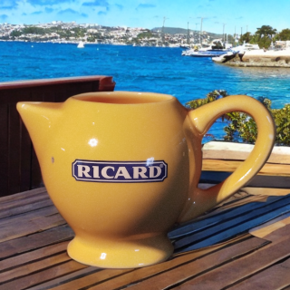 Pichet Ricard jaune monodose