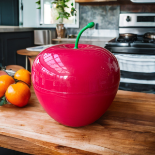 Seau à glaçons en forme de pomme rouge – Crofton