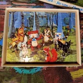 Puzzle Barnaby Bear (Beertje Colargol) 63 pièces