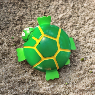 Tortue pour le bain Playskool, 1989